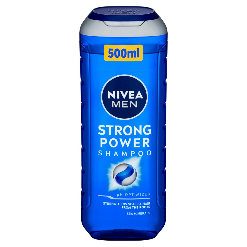 image 1 of Nivea Men Strong Power Shampoo 500 ml