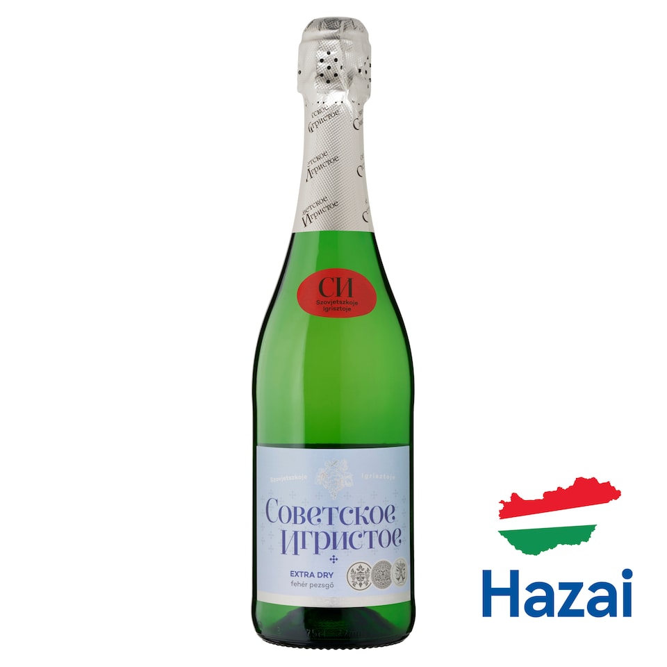 image 1 of Szovjetszkoje Igrisztoje Extra Dry White Sparkling Wine 10,5% 750 ml