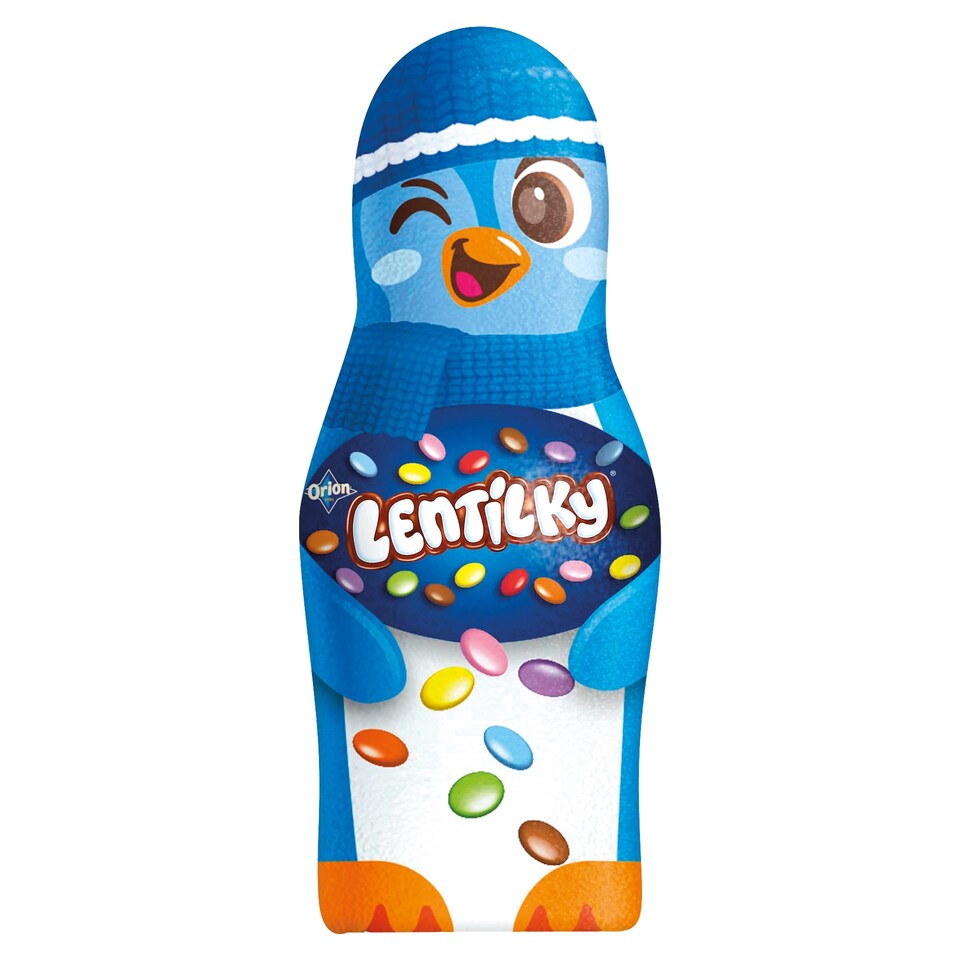 Obrázek 1 pro produkt ORION LENTILKY Mikuláš, sob, tučňák čokoládová figurka 18,7g