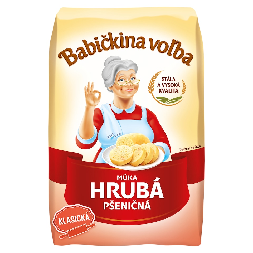 Babičkina Voľba Coarse Wheat Flour 1 kg