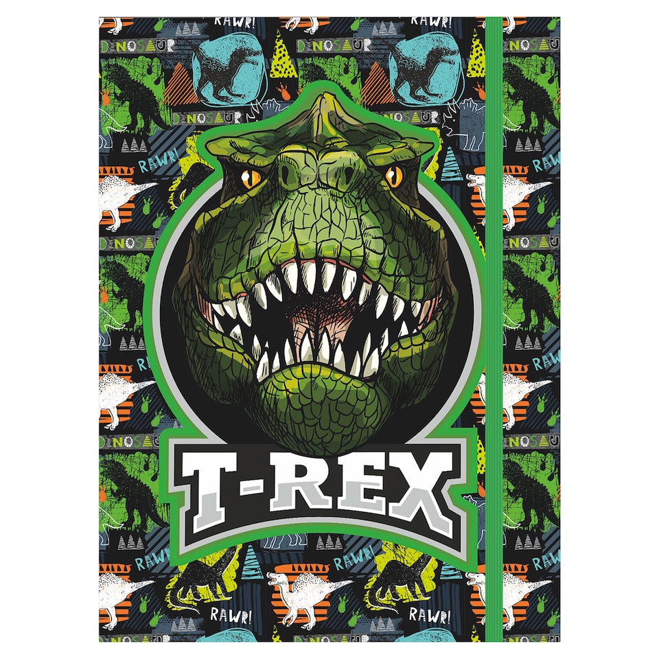 image 1 of 3D T-Rex File Folder A4
