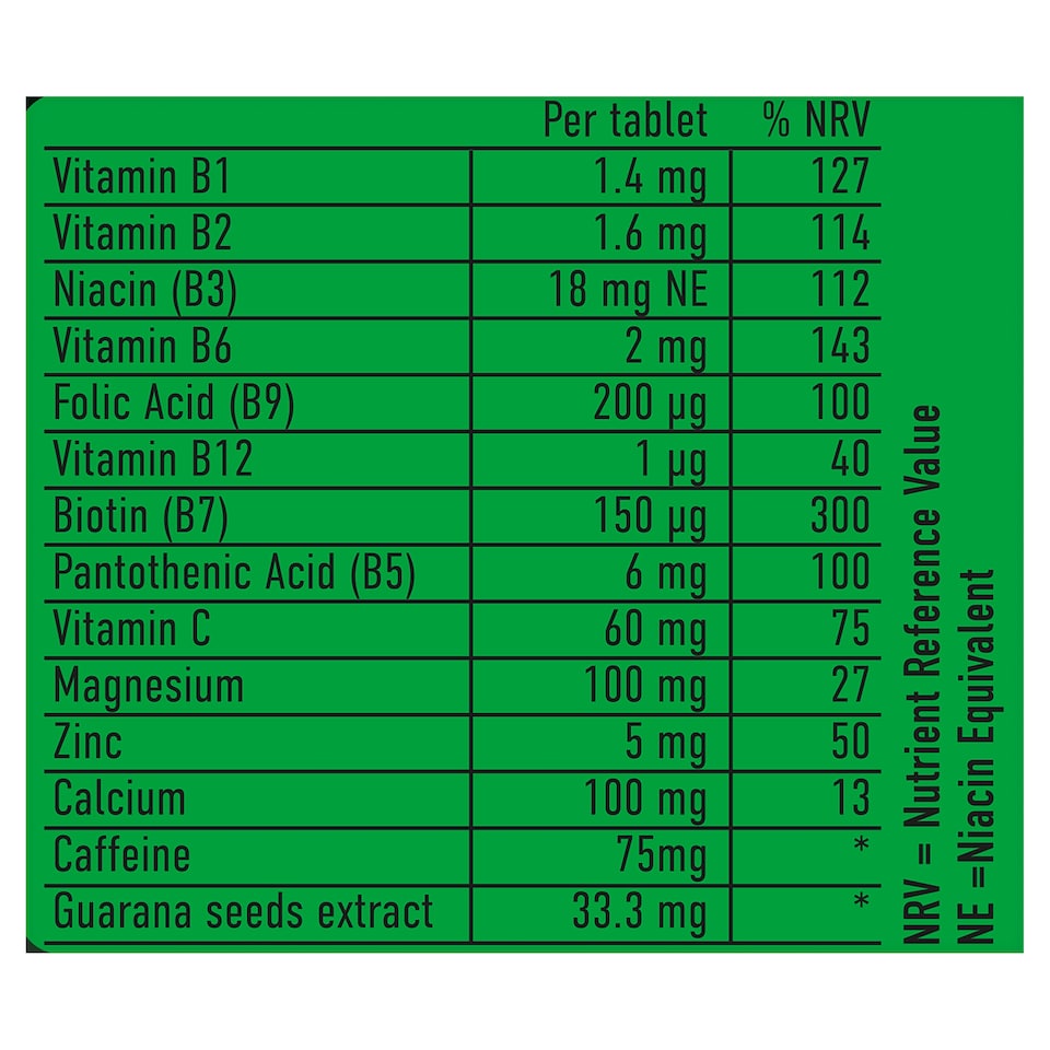 image 1 of Berocca Boost Effervescent Vit Energy Tblts 30S