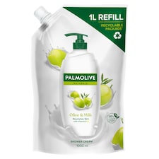 Palmolive Naturals Olive & Milk Sprchový krém náhradná náplň 1000ml