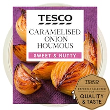 Tesco Caramelised Onion Houmous 182G