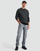 image 2 of F&F Cotton Rich Straight Leg Jeans in Grey