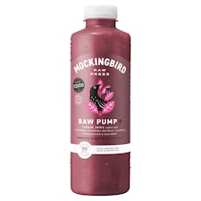 Mockingbird Raw Pump, Beetroot, Strawberry, Pomegranate Juice with Vitamins 750ml