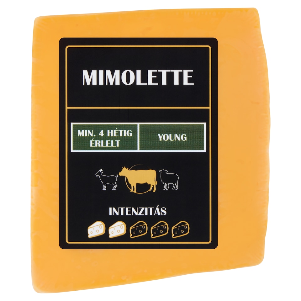 Lecker félzsíros, félkemény Mimolette sajt