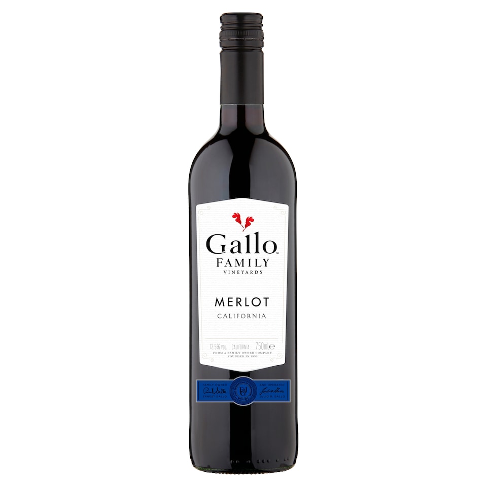 image 1 of Gallo Family Vineyards Merlot 75Cl