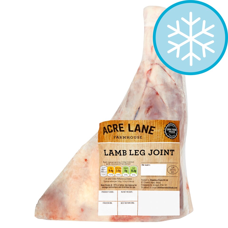 Acre Lane Lamb Leg Joint 1.0-1.2Kg