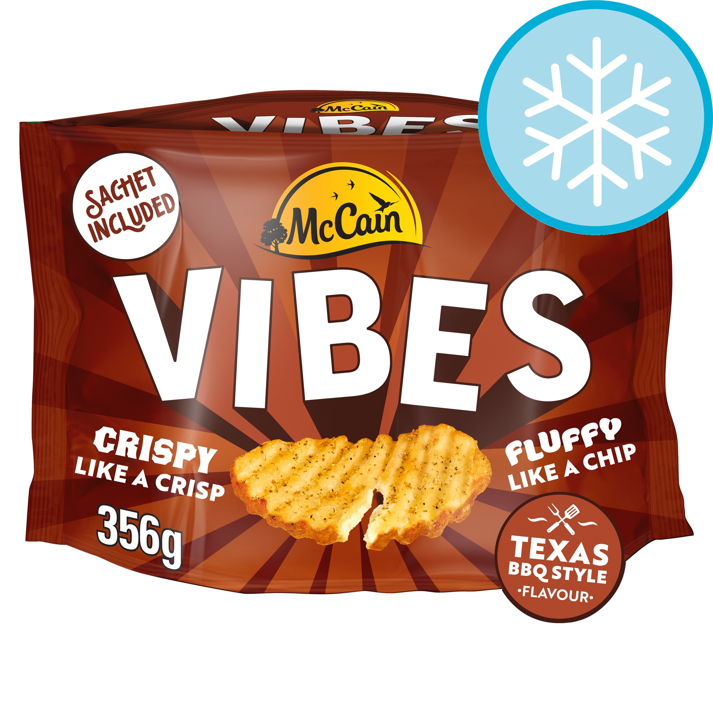 McCain Vibes Texan BBQ Style Hot Potato Snack 356g