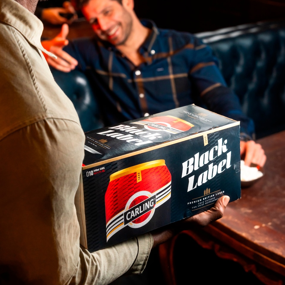 image 1 of Carling Black Label Premium British Lager 10 x 440ml