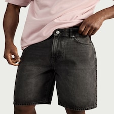 RDA Pure Cotton Denim Shorts in Grey