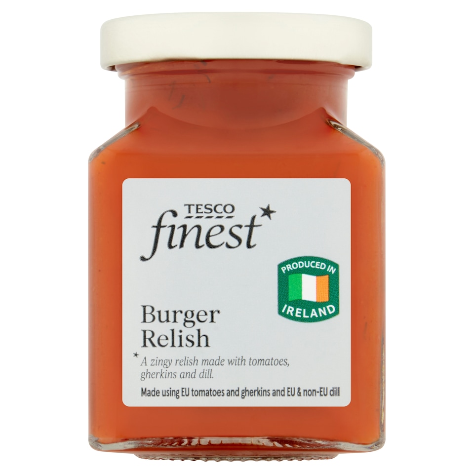 Tesco Finest Burger Relish 205g