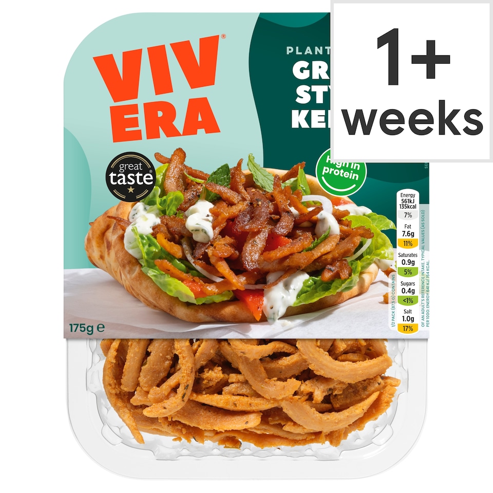 Vivera Veggie Greek Kebab 175G