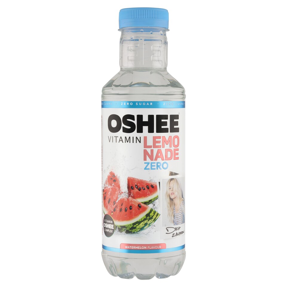 image 1 of Oshee Vitamin Lemonade Zero Non-Carbonated Watermelon Flavour Drink 555 ml