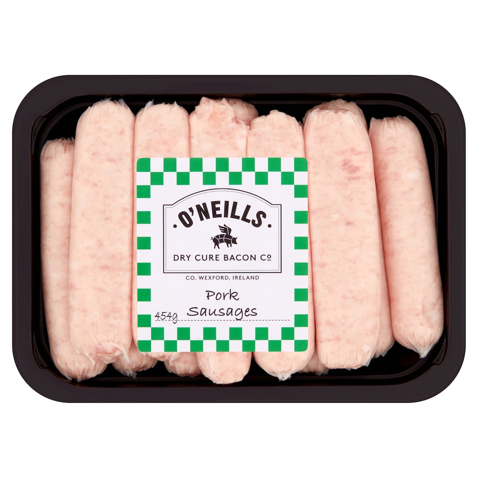 O'neills Pork Sausages 454G