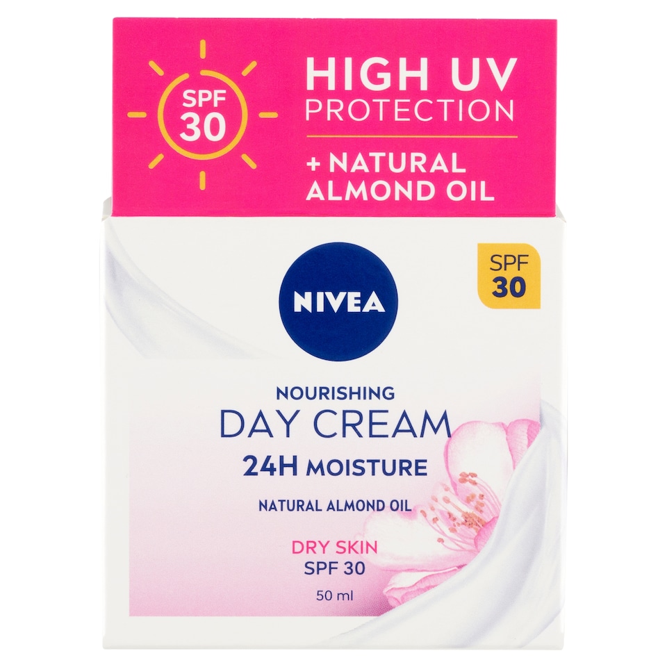 NIVEA Nourishing tápláló nappali arckrém FF30 50 ml 1. kép