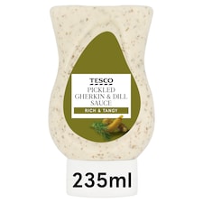 Tesco Pickled Gherkin & Dill Sauce 235ml