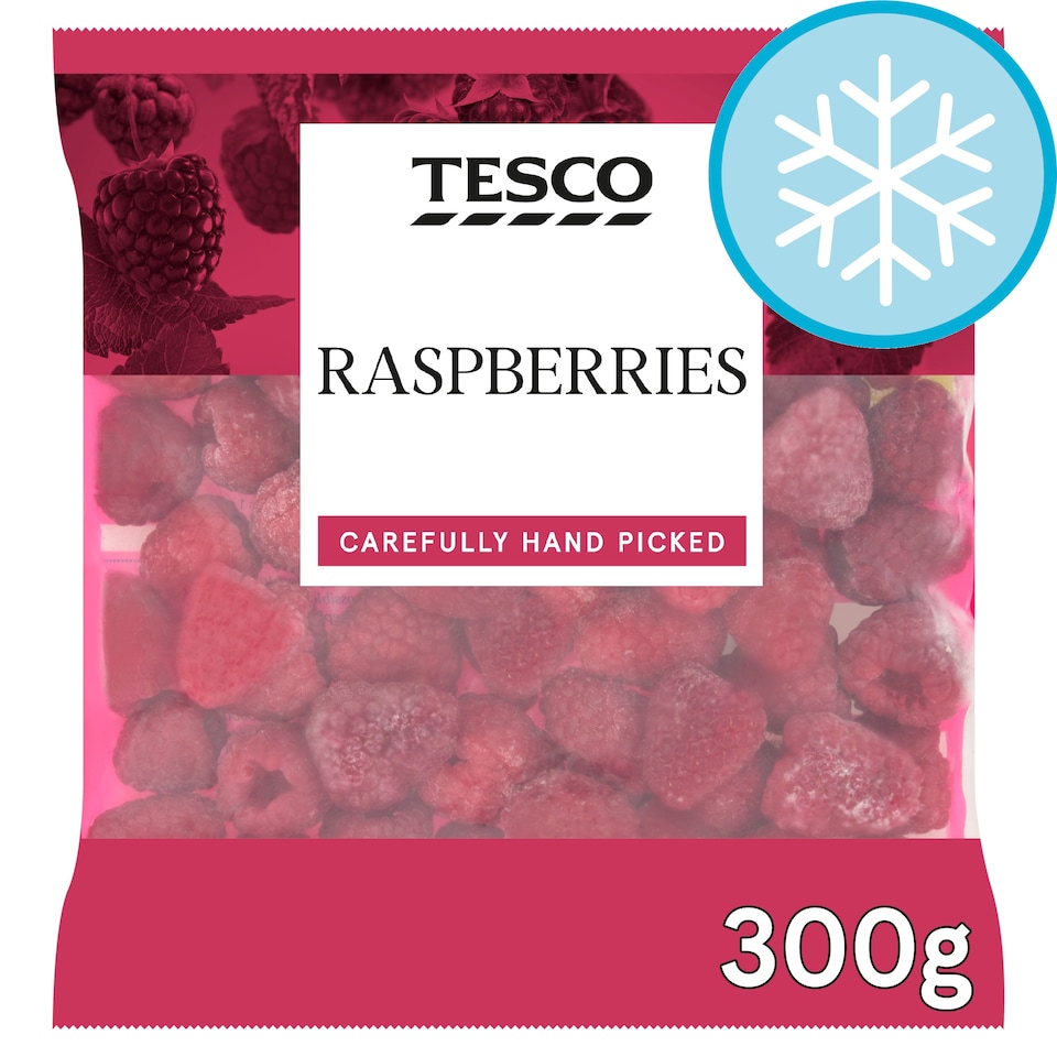Tesco Raspberries 300G