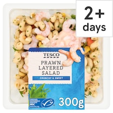 Tesco Prawn Layered Salad 300G