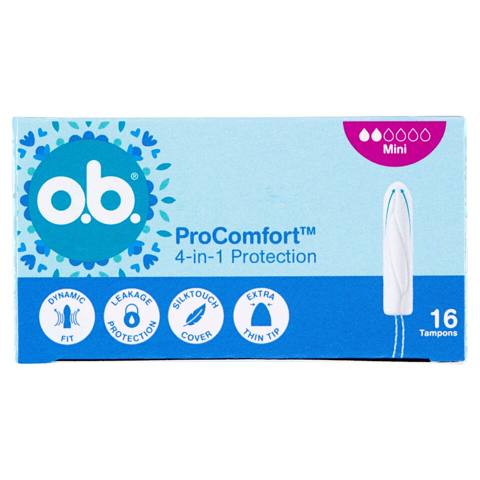 o.b. ProComfort Mini Tampons 16 pcs