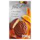 Obrázek 2 pro produkt Tesco Finest Sušenky s pomerančovou příchutí v polevě z belgické mléčné čokolády 200g