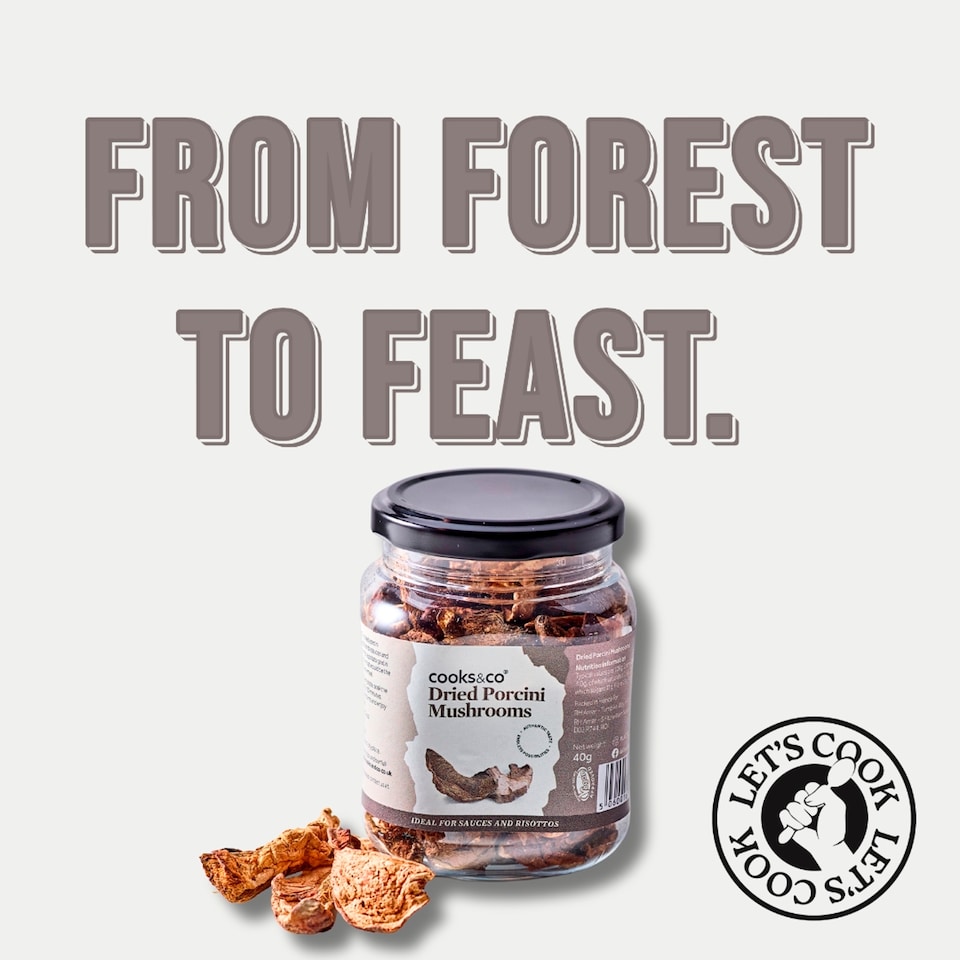 image 1 of Cooks & Co Dried Porcini Mushrooms 40G