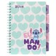 image 3 of Disney Stitch projektový sešit čtverečkovaný B5 100 listů