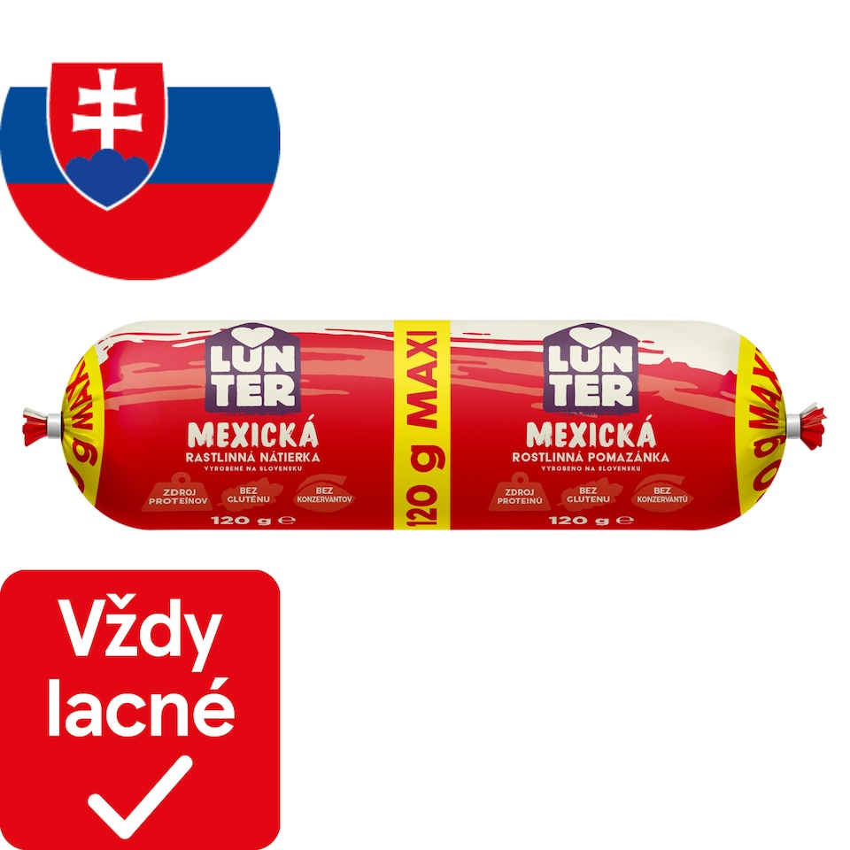 LUNTER Mexická nátierka MAXI 120 g