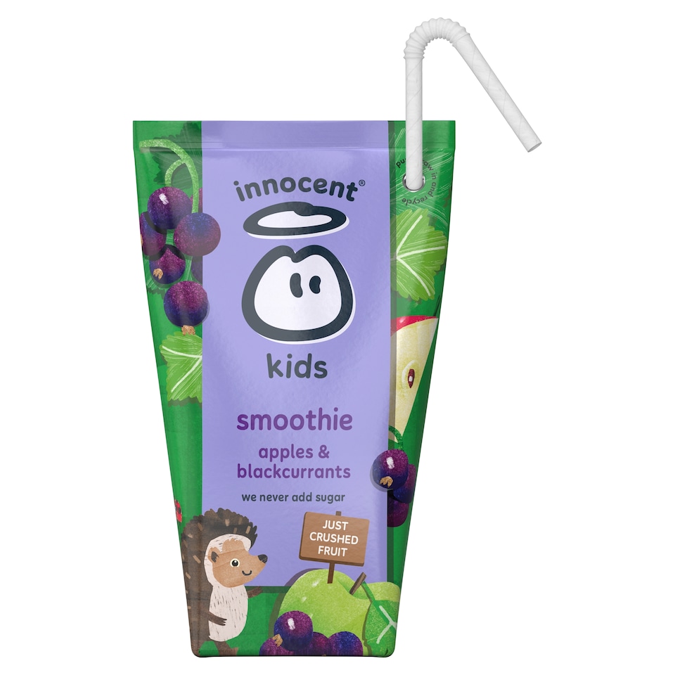 image 1 of innocent Kids Smoothies Apples & Blackcurrants 10 x 150ml