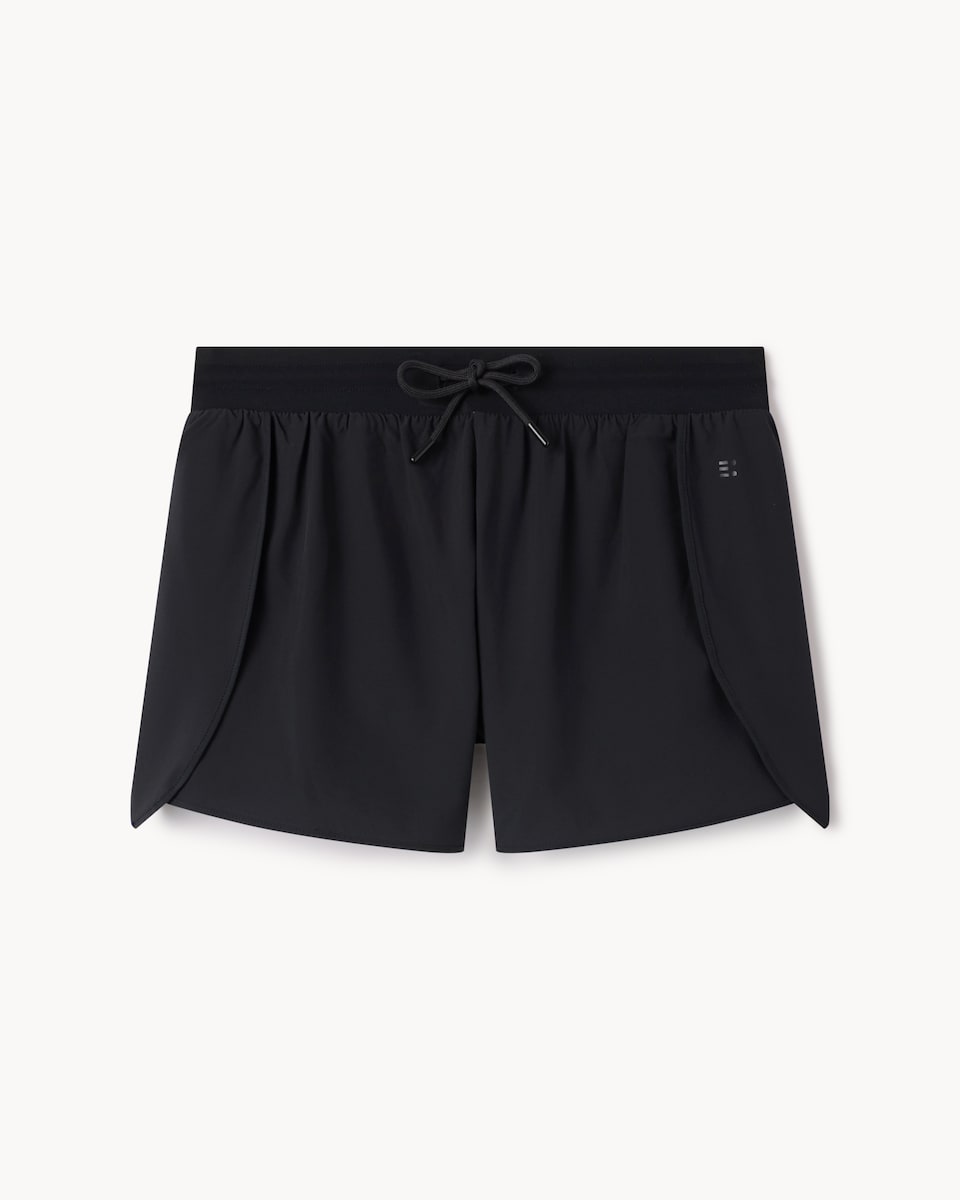 image 1 of F&F Active Drawstring Shorts in Black
