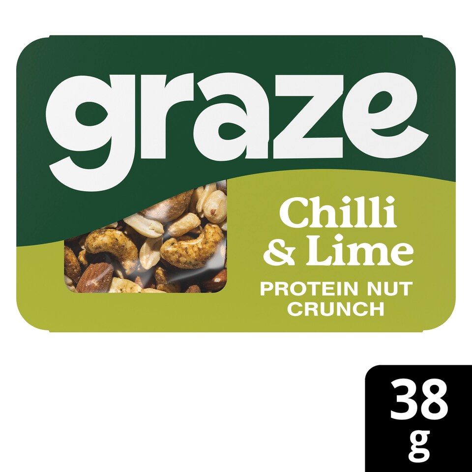 image 1 of Graze Chilli & Lime Nuts 38G