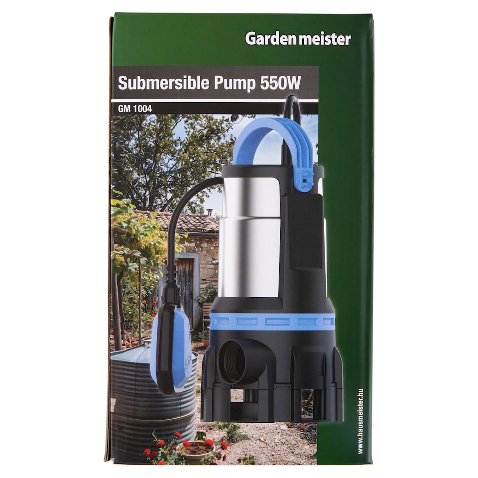 Garden meister GM 1004 merülőszivattyú 550W