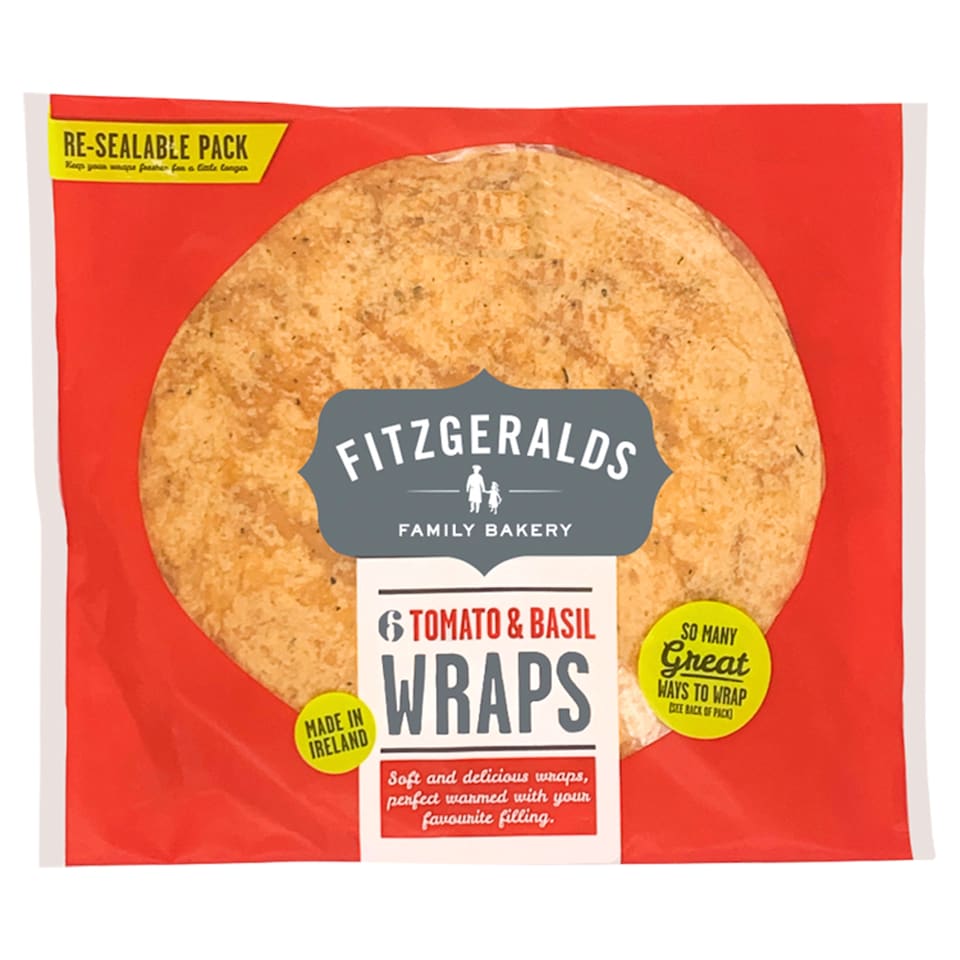 Fitzgeralds Tomato Wraps 370G