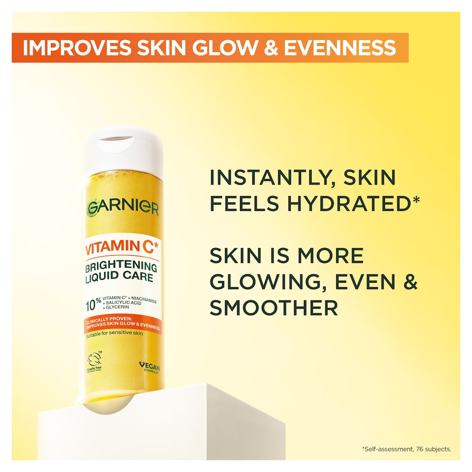 image 1 of Garnier Vitamin C Brightening Liquid Care 120ml