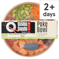 Oishii Sushi Spicy California Poke Bowl 300g