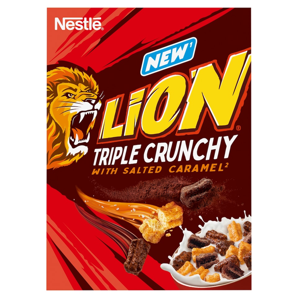 Lion Triple Crunchy cereálie 300g