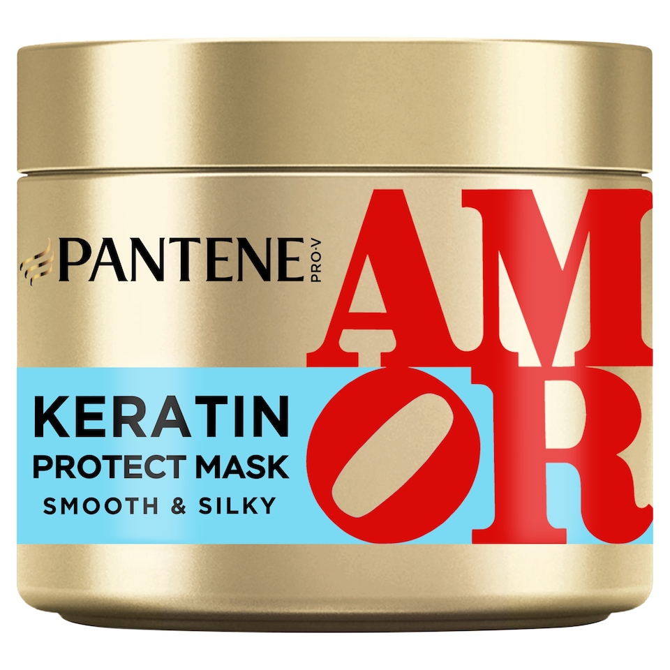 image 1 of Pantene x Robert Indiana Artist Edition Smooth & Sleek Hair Mask 300ml