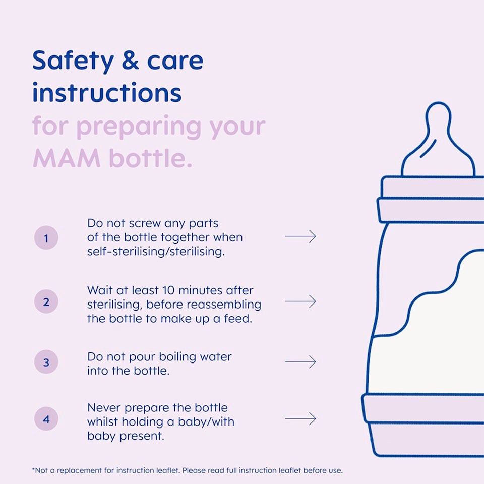 image 1 of Mam 2 Pack Bottles 260Ml