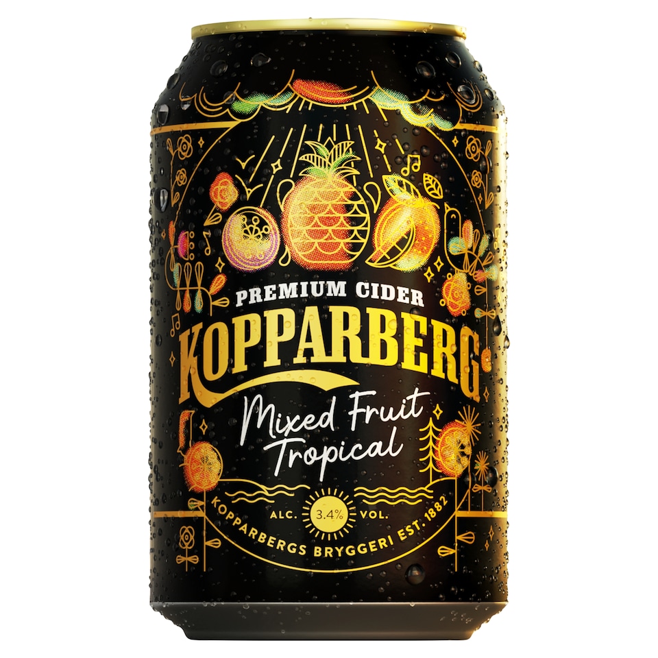 Kopparberg Mixed Fruit Tropical Premium Cider 330ml