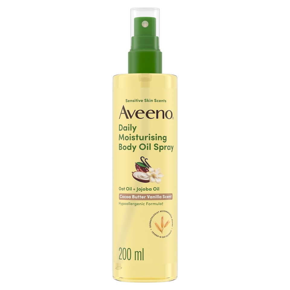 image 1 of Aveeno Daily Moisturising Body Oil Spray 200ml