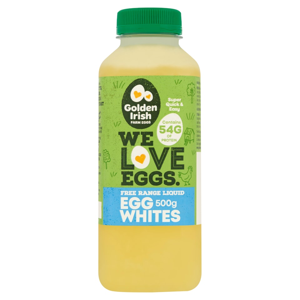 Oegg Pasteurised Liquid Egg Whites 500G