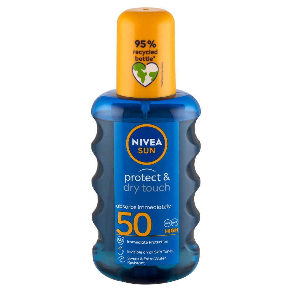 image 1 of NIVEA SUN Protect & Dry Tanning Spray FF50 200 ml