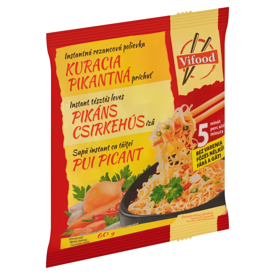 image 1 of Vifood Instant Noodle Soup Chicken Spicy Flavor 60 g