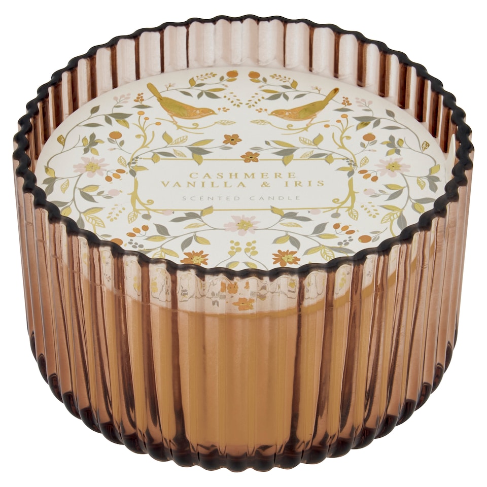 image 1 of F&F Home Cashmere Vanilla & Iris Multiwick Winter Candle 420G