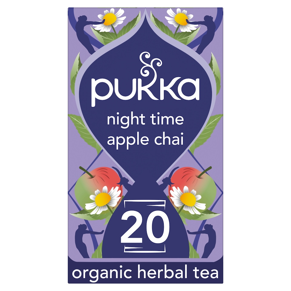 image 1 of Pukka Organic Night Time Apple 20 Tea Bags 36g