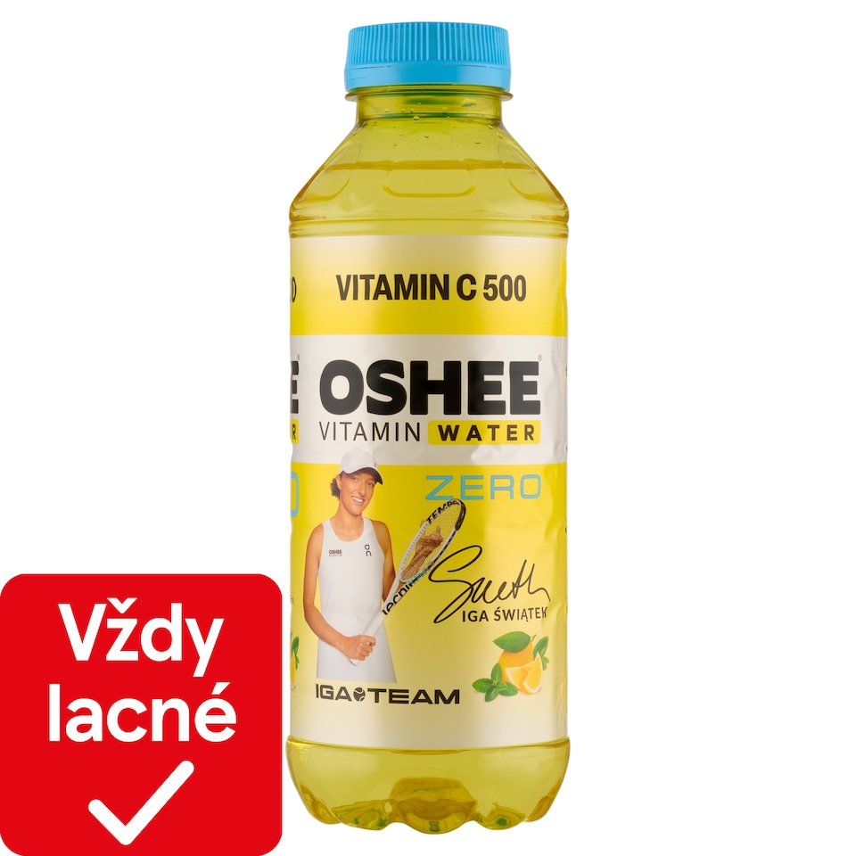 obrázok 1 z Oshee Zero nealkoholický nápoj nesýtený s citrónovo-mätovou príchuťou 555 ml