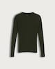 image 2 of F&F Ribbed Knit Crew Neck Jumper in Khaki