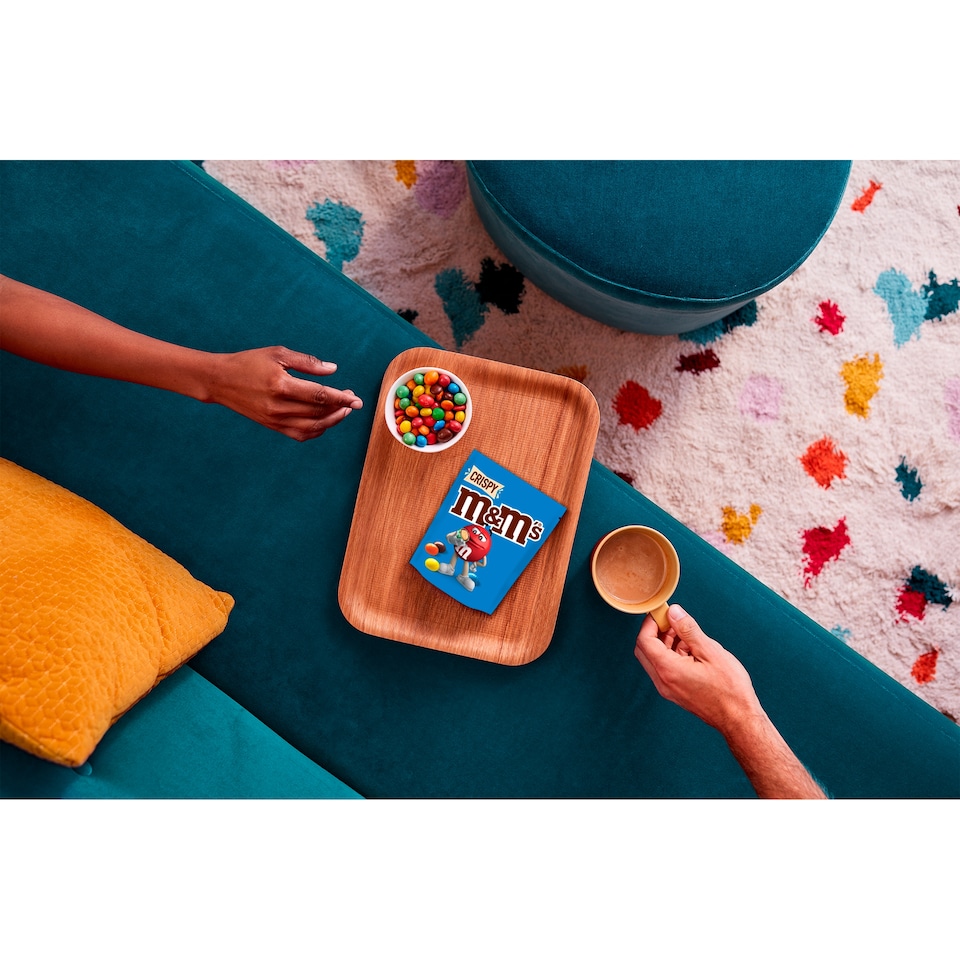 image 1 of M&M's Crispy Milk Chocolate Bag 107g