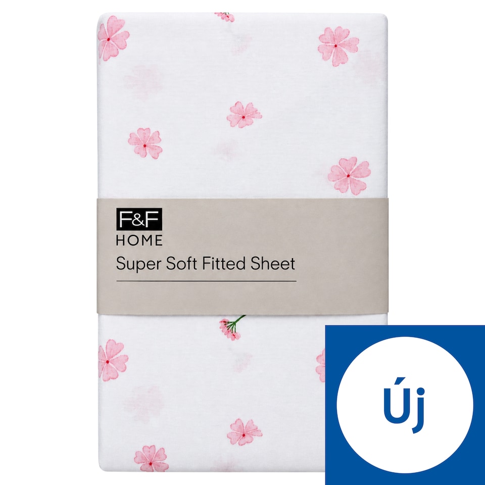 F&F Home Flower gumis lepedő 100 cm x 200 cm